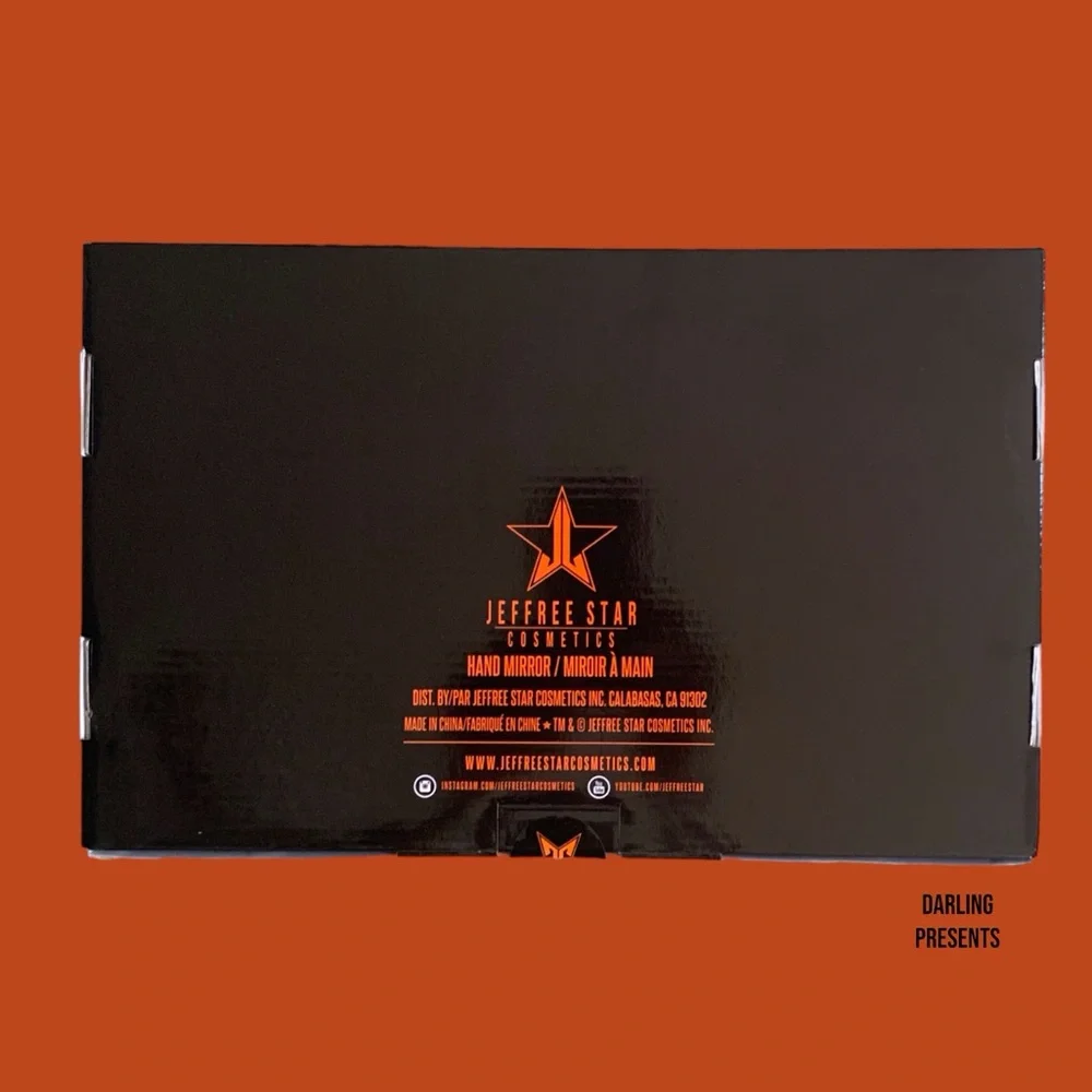 Jeffree Star Limited Edition Hand Mirror Unisex Color Black